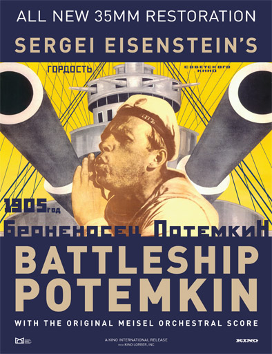 Poster de Bronenosets Potyomkin (El acorazado Potemkin)