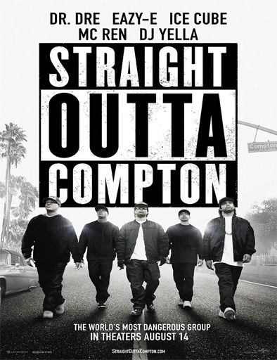 Poster de Straight Outta Compton (Letras Explícitas)