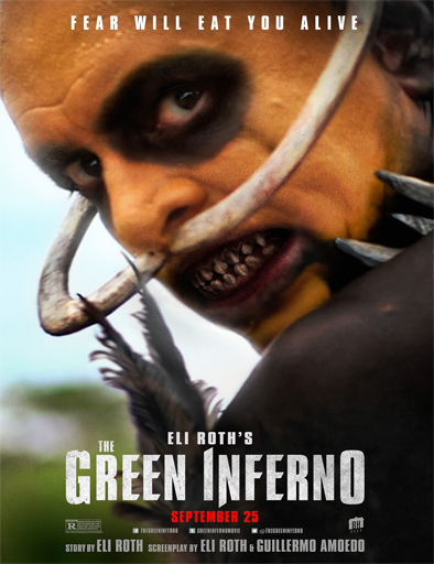 Poster de The Green Inferno (Caníbales)