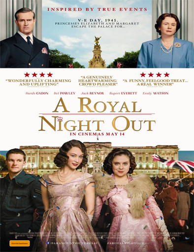 Poster de A Royal Night Out (Noche real)