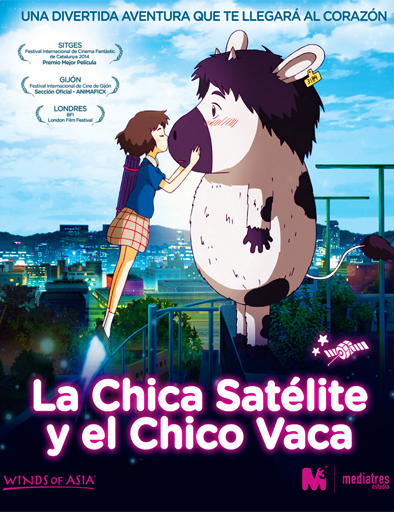 Poster de La chica satélite y el chico vaca
