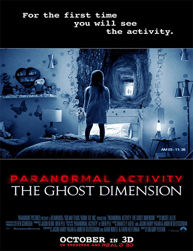Poster de Actividad Paranormal: La Dimensión Fantasma