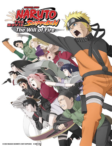 Poster de Naruto ShippÅ«den 3: Los herederos de la voluntad de fuego