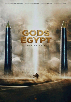 Cartel de Gods of Egypt (Dioses de Egipto)