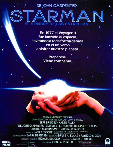 Poster de Starman: El hombre de las estrellas