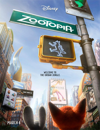 Poster de Zootopia (Zootrópolis)