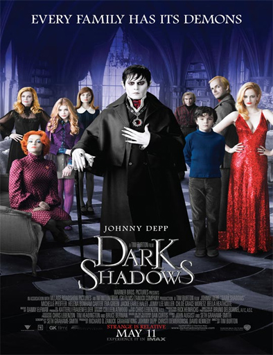 Poster de Dark Shadows (Sombras tenebrosas)