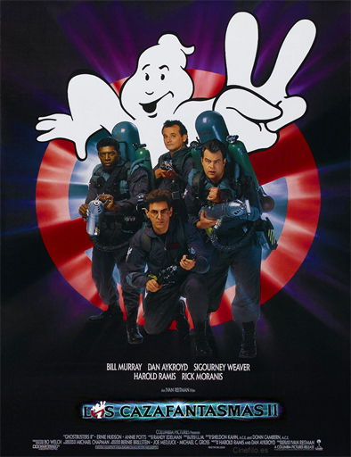 Poster de Ghostbusters 2 (Los cazafantasmas 2)