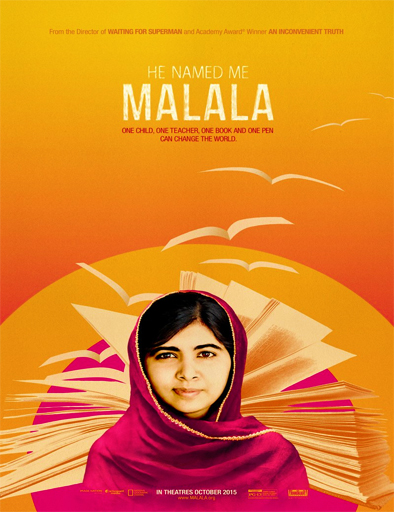 Poster de He Named Me Malala (Él me nombróMalala)