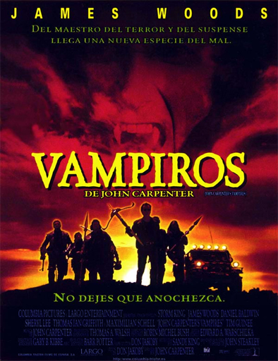 Poster de Vampiros de John Carpenter