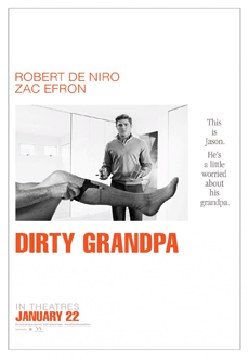 Cartel de Dirty Grandpa (Mi abuelo es un peligro)