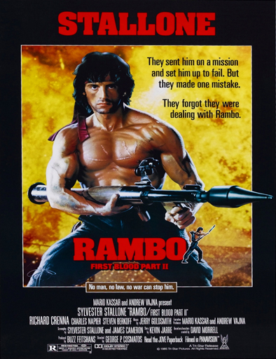 Poster de Rambo 2: First Blood Part 2