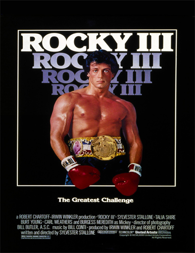 Poster de Rocky 3