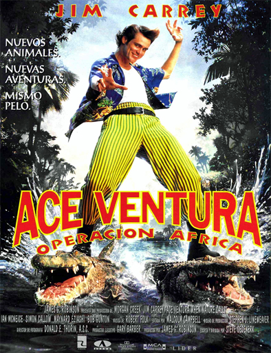 Poster de Ace Ventura 2: Un loco en úfrica