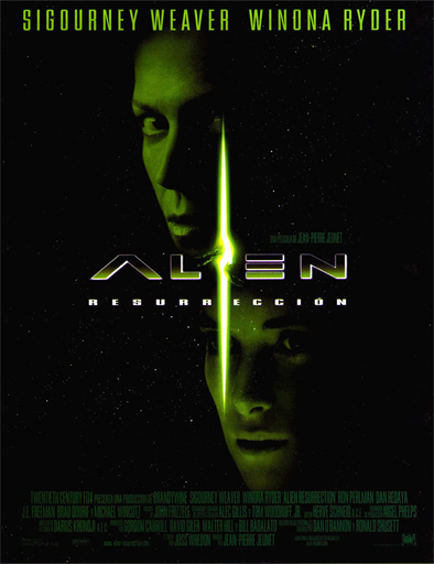 Poster de Alien 4: la resurrección