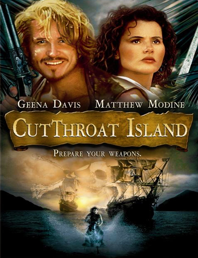 Poster de Cutthroat Island (La pirata)