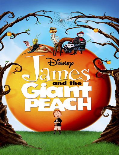 Poster de Jim y el durazno gigante