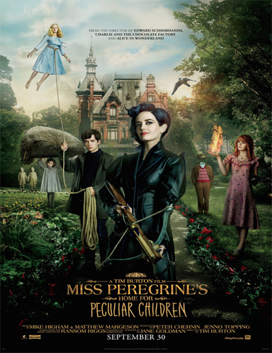 Poster de El hogar de Miss Peregrine para niños peculiares