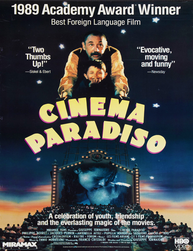 Poster de Nuovo Cinema Paradiso (Cinema Paraíso)