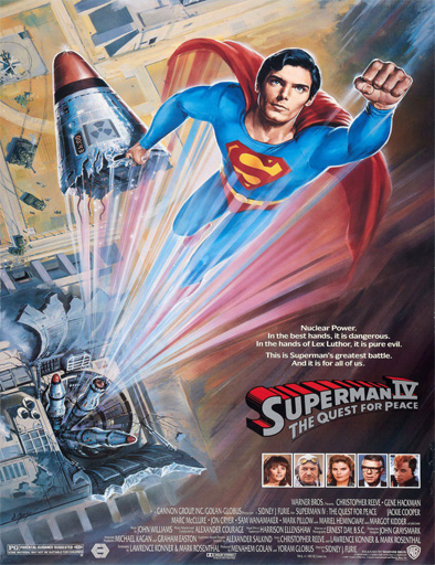 Poster de Superman IV: En busca de la paz