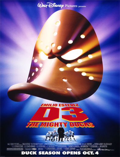 Poster de The Mighty Ducks 3 (Los campeones 3)
