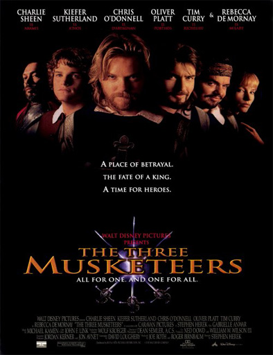 Poster de The Three Musketeers (Los tres mosqueteros)