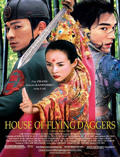 Poster de La casa de las dagas voladoras