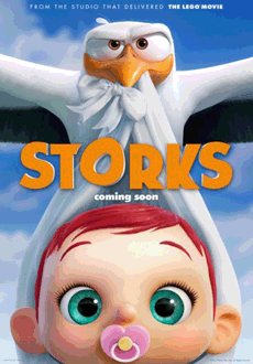 Cartel de Storks (Cigüeñas)