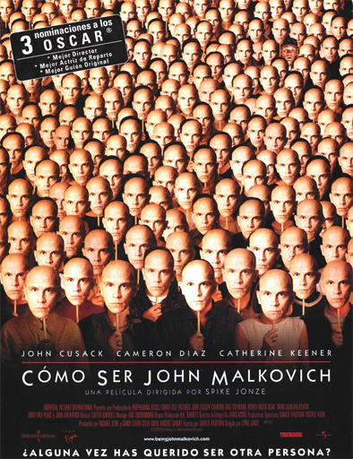 Poster de Being John Malkovich (¿Quieres ser John Malkovich?)