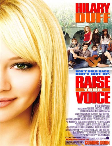 Poster de Raise Your Voice (Escucha mi voz)