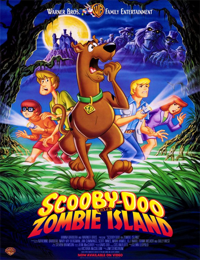 Poster de Scooby-Doo en la isla de los zombis