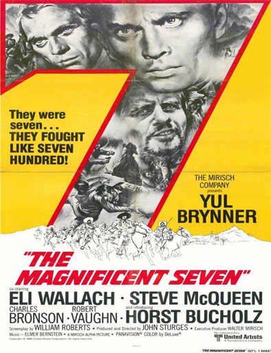 Poster de The Magnificent Seven (Los siete magníficos)