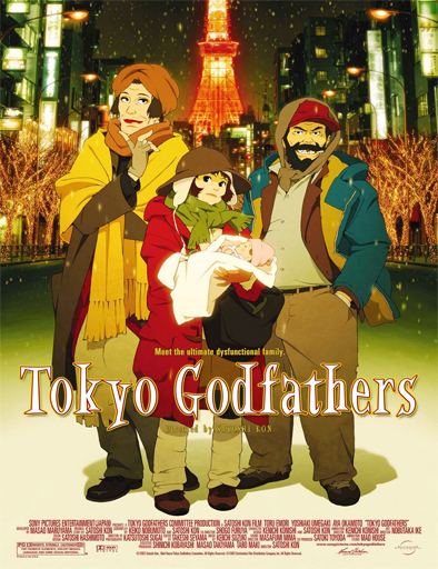 Poster de Tokyo Goddofazazu (Tokyo Godfathers)