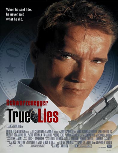 Poster de True Lies (Mentiras verdaderas)
