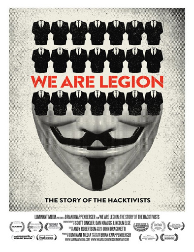 Poster de Somos legión. La historia de los hackers