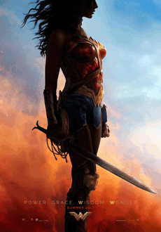 Cartel de Wonder Woman (Mujer maravilla)