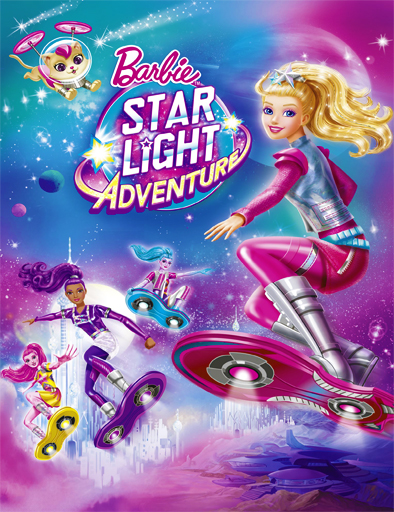 Poster de Barbie en una aventura espacial