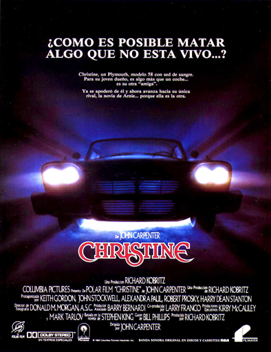 Poster de Christine