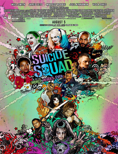 Poster de Suicide Squad (Escuadrón Suicida)