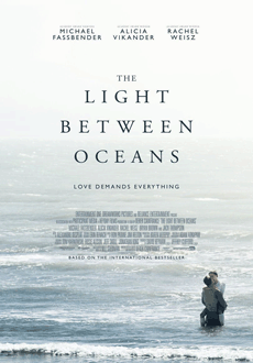 Cartel de La luz entre los océanos