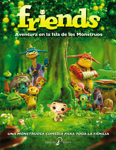 Poster de Friends: Aventura en la isla de los monstruos