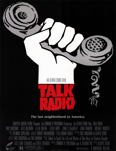 Poster de Talk Radio (Hablando con la muerte)