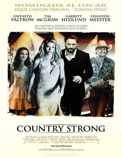 Poster de Country Strong (Una nueva oportunidad)