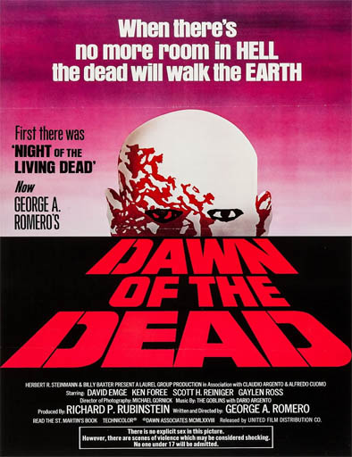 Poster de Dawn of the Dead (Zombi)