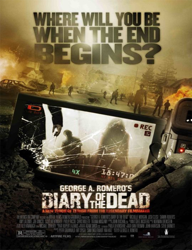 Poster de Diary of the Dead (El diario de los muertos)