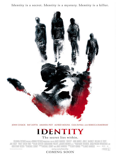 Poster de Identity (Identidad)