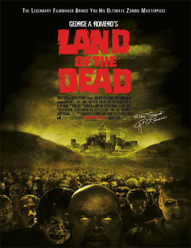 Poster de La tierra de los muertos vivientes