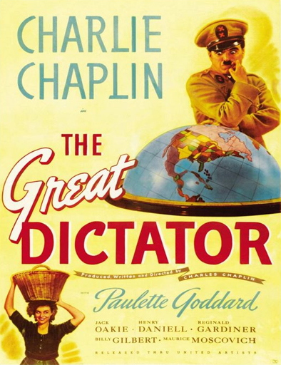 Poster de The Great Dictator (El gran dictador)