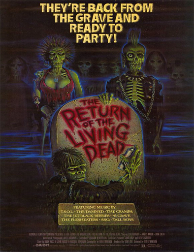 Poster de El regreso de los muertos vivientes