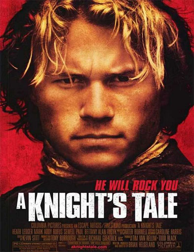 Poster de A Knight's Tale (Corazón de caballero)